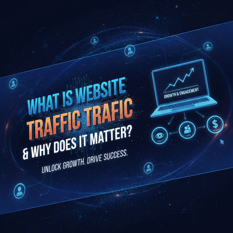Learn what website traffic means and why it matters for your business. Discover how Namastetu Technologies, a digital marketing agency Indore