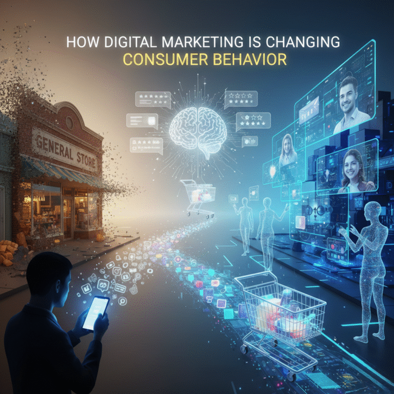 Learn how digital marketing agency in indore transforms consumer behavior. Namastetu Technologies, a top digital marketing agency in Indore, explains the latest trends and strategies.