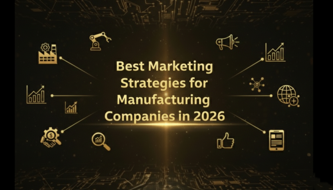 Best Marketing Strategies for Manufacturing Companies in 2026