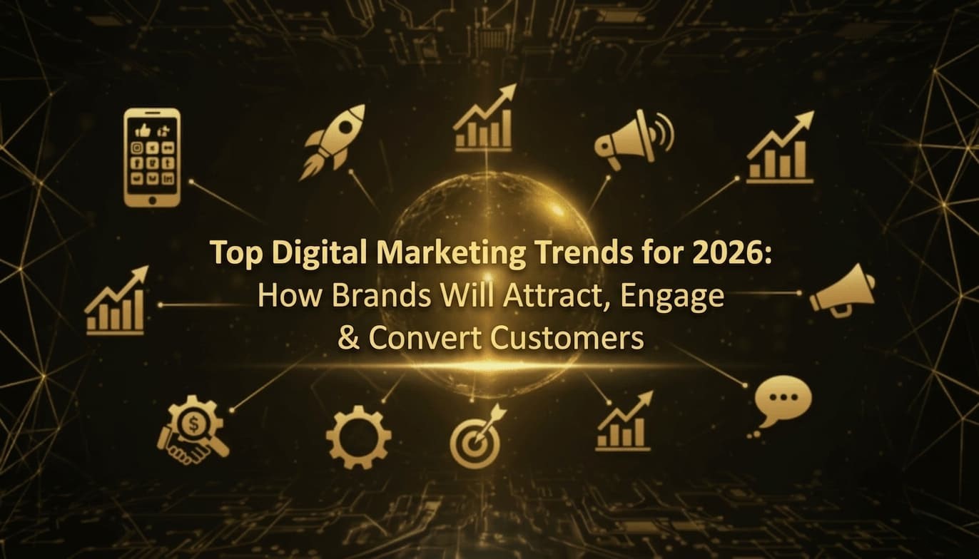Top Digital Marketing Trends for 2026: How Brands Will Attract, Engage & Convert Customers