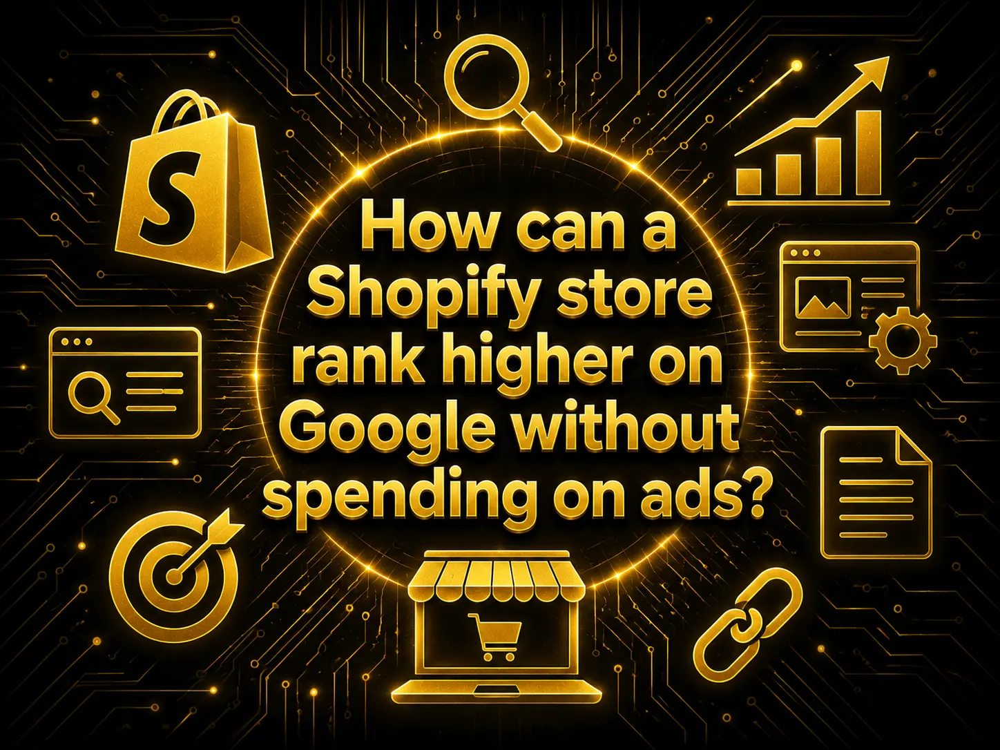 How Can a Shopify Store Rank Higher on Google Without Spending on Ads?