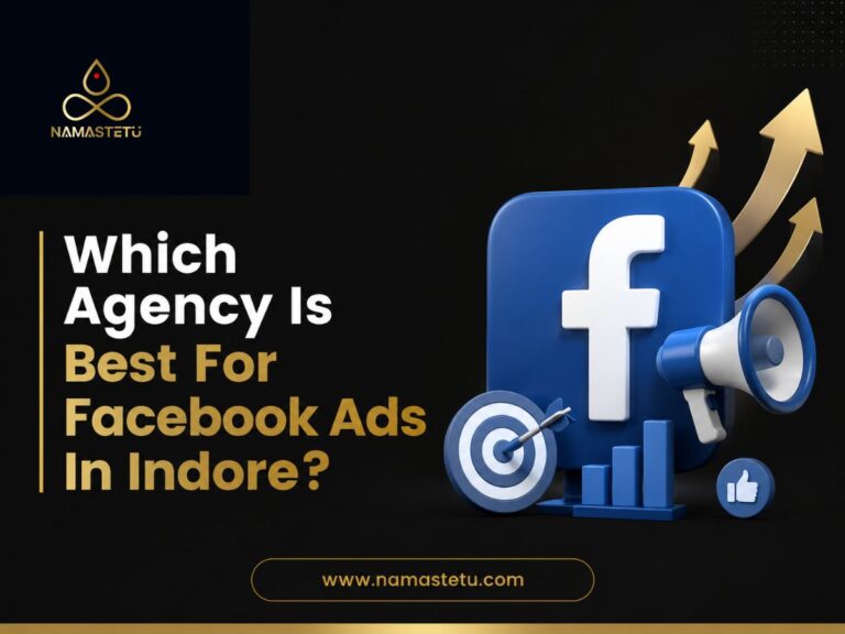 Facebook advertising campaign dashboard showing targeted social media marketing strategies for businesses in Indore.