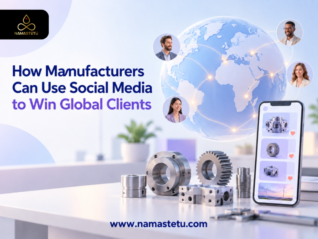 How Manufacturers Can Use Social Media to Win Global Clients